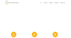 Desktop Screenshot of creativewebdesignin.net